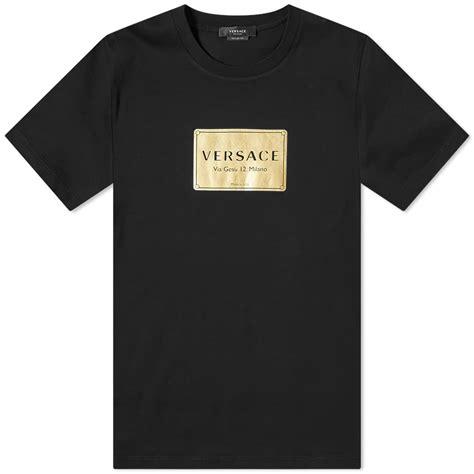 Versace Via Gesu Logo T